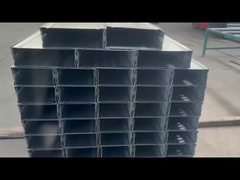 কাস্টম ইলেকট্রিকাল ওয়্যারিং ম্যানেজমেন্টের জন্য মাঝারি দায়িত্ব গ্যালভানাইজড ওয়াল মাউন্ট ক্যাবল ট্রে