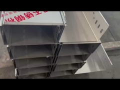 নিম্ন রক্ষণাবেক্ষণ ইনস্টলেশনের জন্য স্টেইনলেস স্টীল বায়ুচলাচল ক্যাবল ট্রে