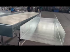 ইনডোর আউটডোর ক্যাবল ম্যানেজমেন্টের জন্য নমনীয় শক্তিশালী হট ডিপ গ্যালভানাইজড ক্যাবল ট্রে