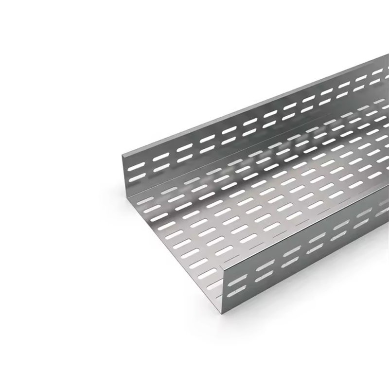 শিল্প ও বাণিজ্যিক ব্যবহারের জন্য অ্যালুমিনিয়াম খাদ নির্মাণ সহ ISO9001 সার্টিফাইড গ্যালভানাইজড স্টিল কেবল ট্রে